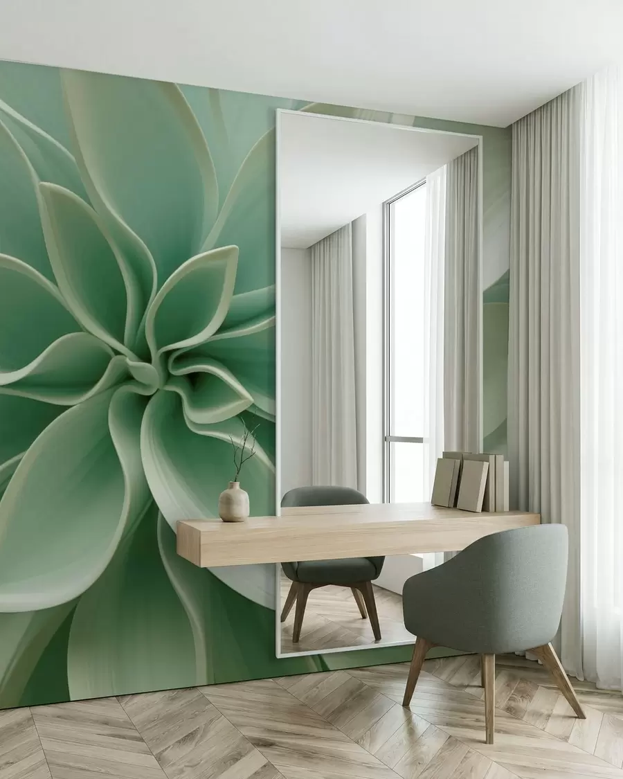 Fototapet Botanisk geometri w05559