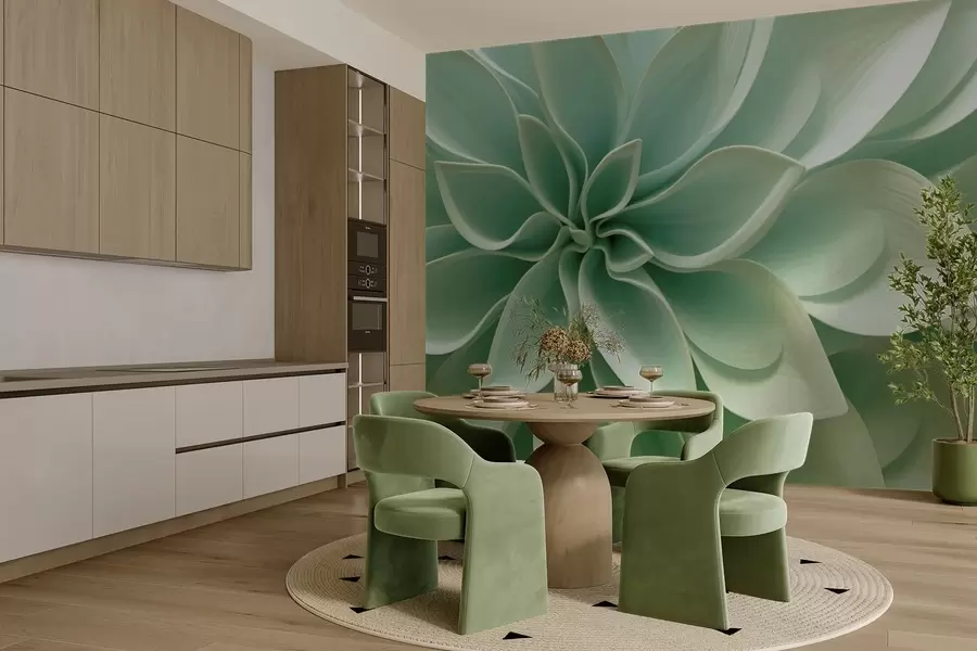 Fototapet Botanisk geometri w05559