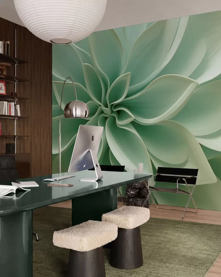 Fototapet Botanisk geometri w05559