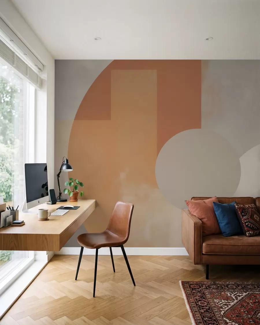 Fototapet Geometrisk abstraktion w05702