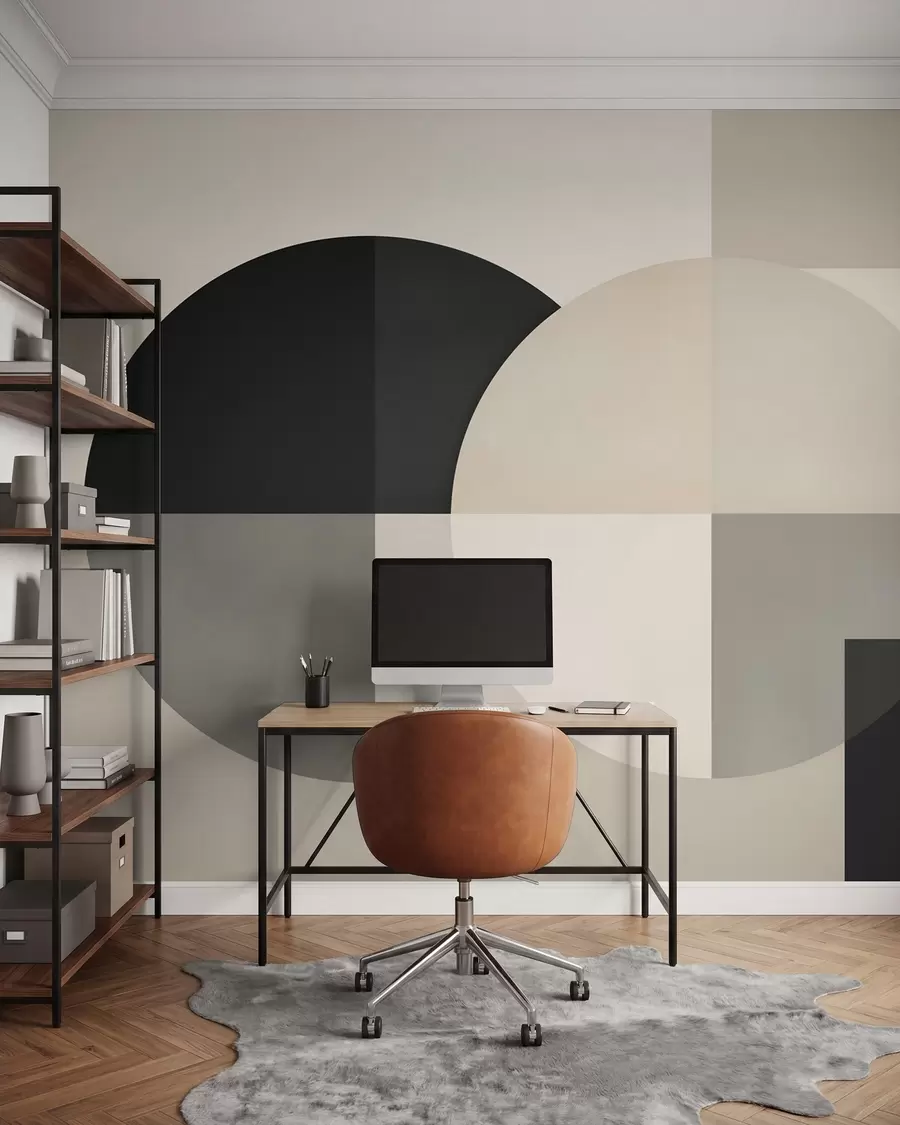 Fototapet Geometrisk abstraktion w05779