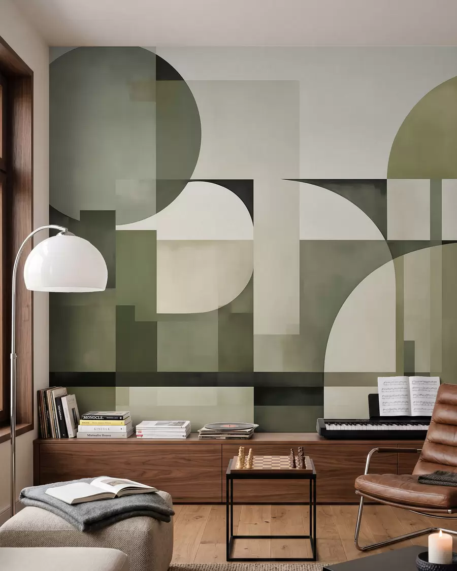 Fototapet Geometrisk abstraktion w05782