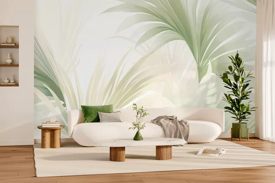 Fototapet Palmblad w05801