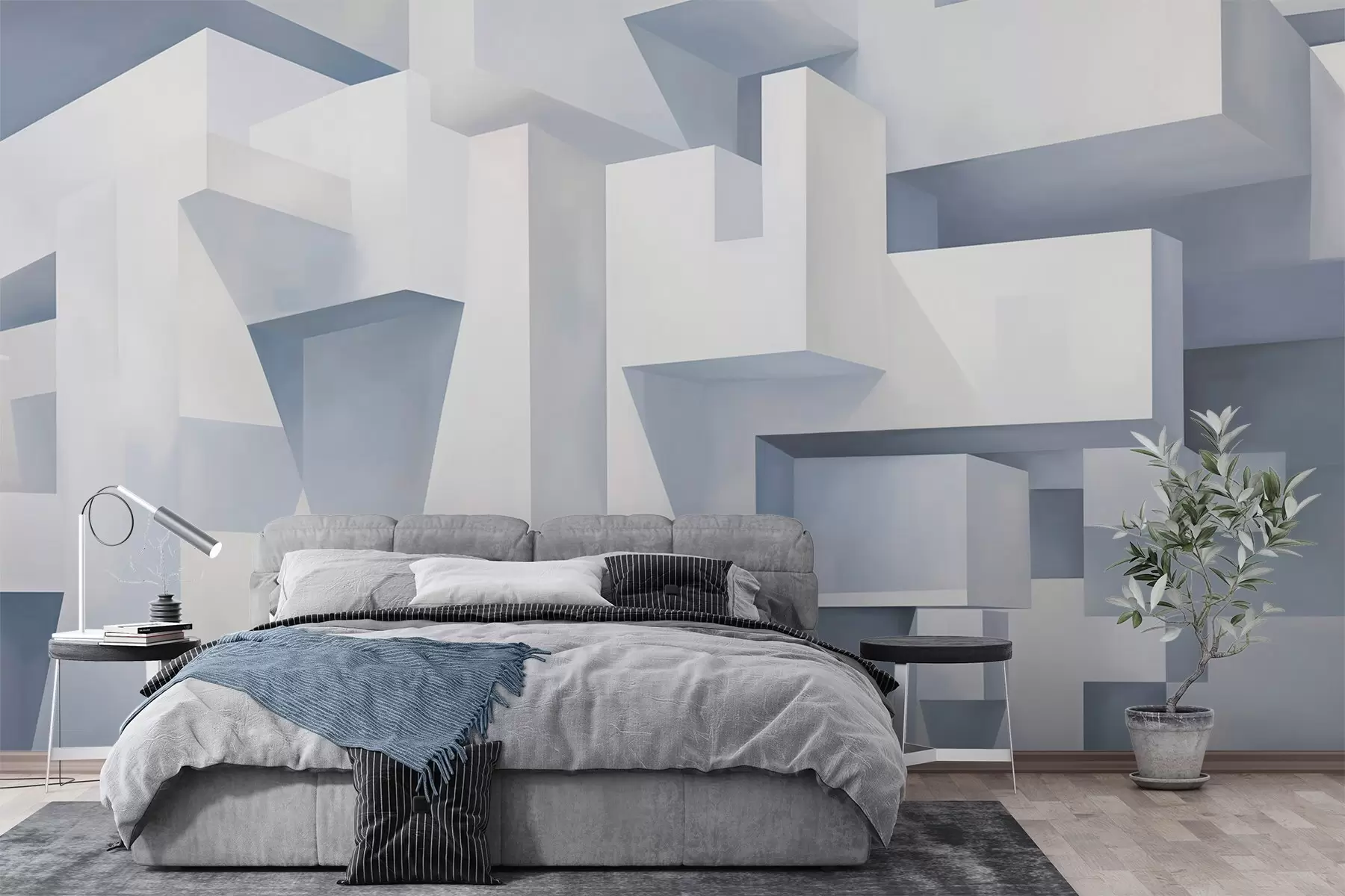 Fototapet Geometrisk abstraktion w05823