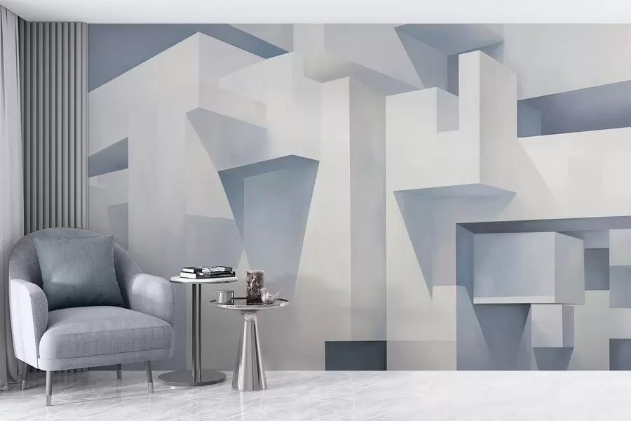 Fototapet Geometrisk abstraktion w05823