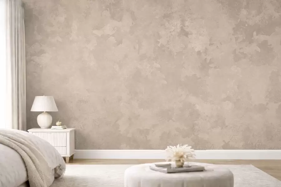 Fototapet Varm mandelbeige textur med mjuka, naturliga tonövergångar w05814