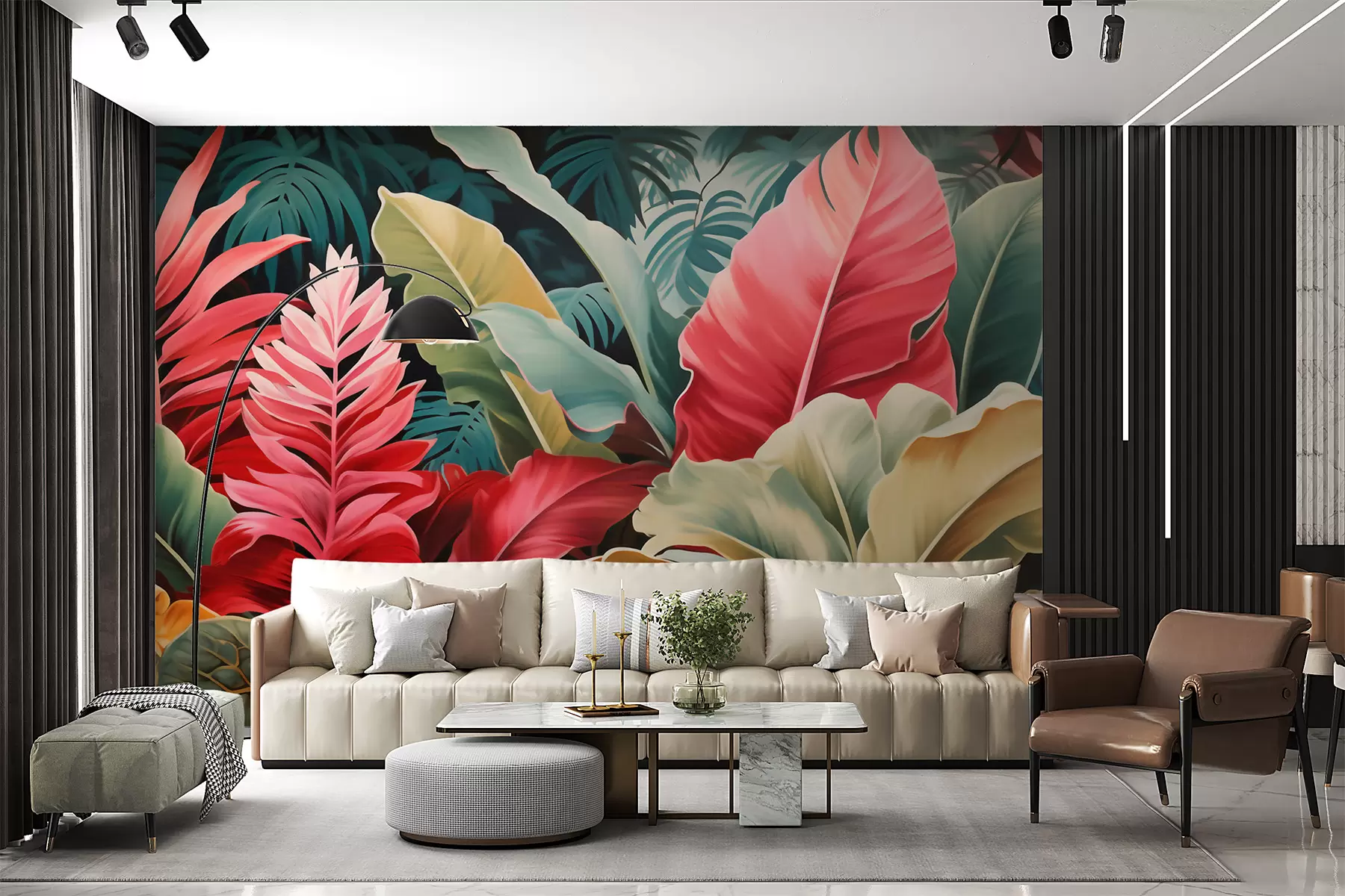 Fototapet Palmblad w05936
