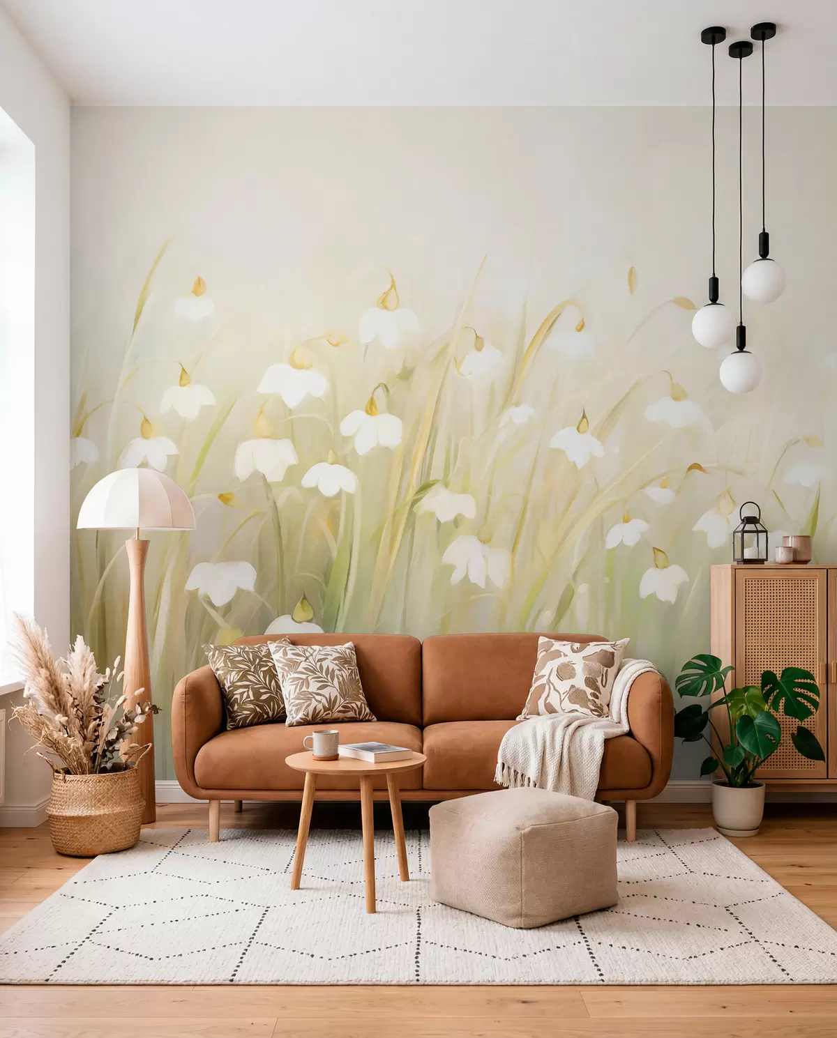 Fototapet Vilda blommor w05830