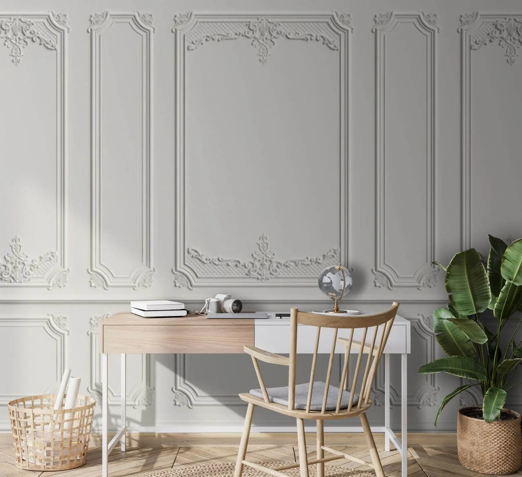 Fototapet Rektangel, typsnitt och parallellt u72611