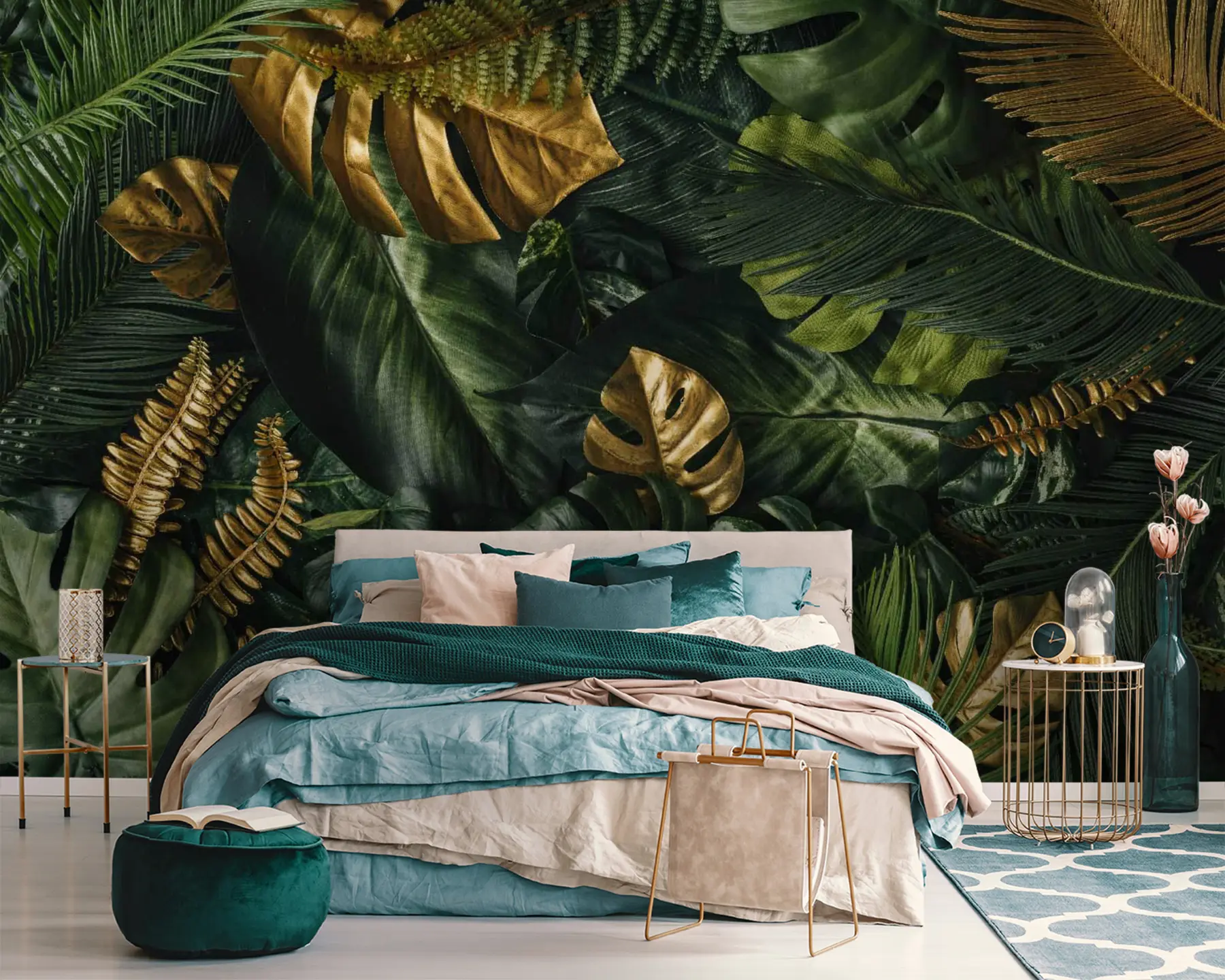 Fototapet Botanik, växt och blad u22273