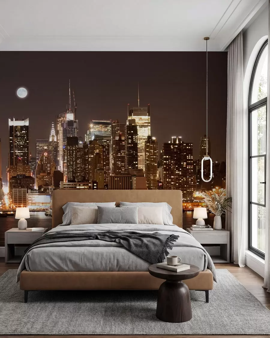 Fototapet New York vid vattnet u57923