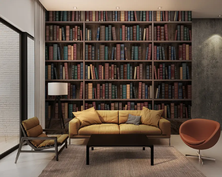 Fototapet Imponerande bibliotek u93501