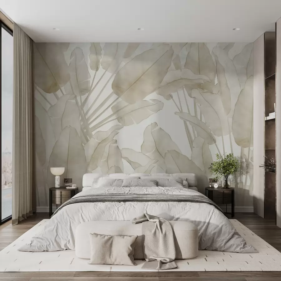 Fototapet Bananblad trend u73963