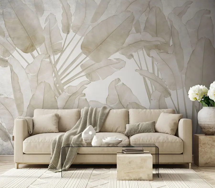 Fototapet Bananblad trend u73963