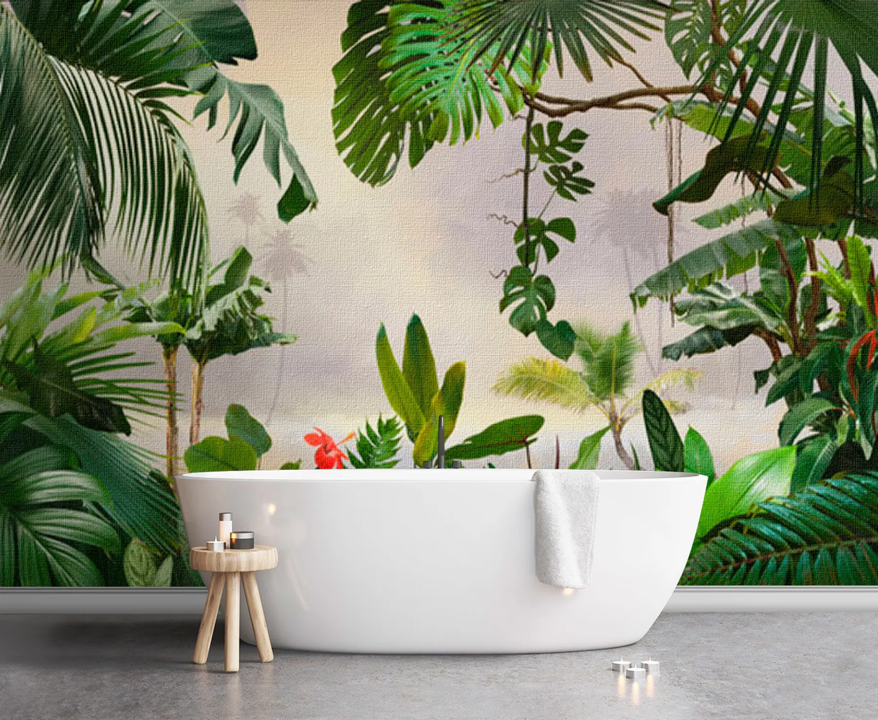 Fototapet Djungelfukt u51863