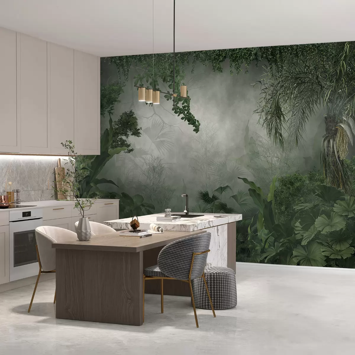 Fototapet Mystisk djungel u74409