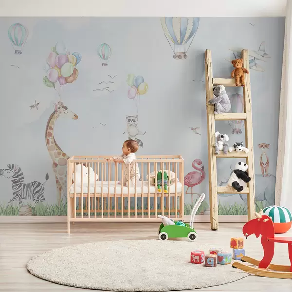 Nursery skandinavisk stil