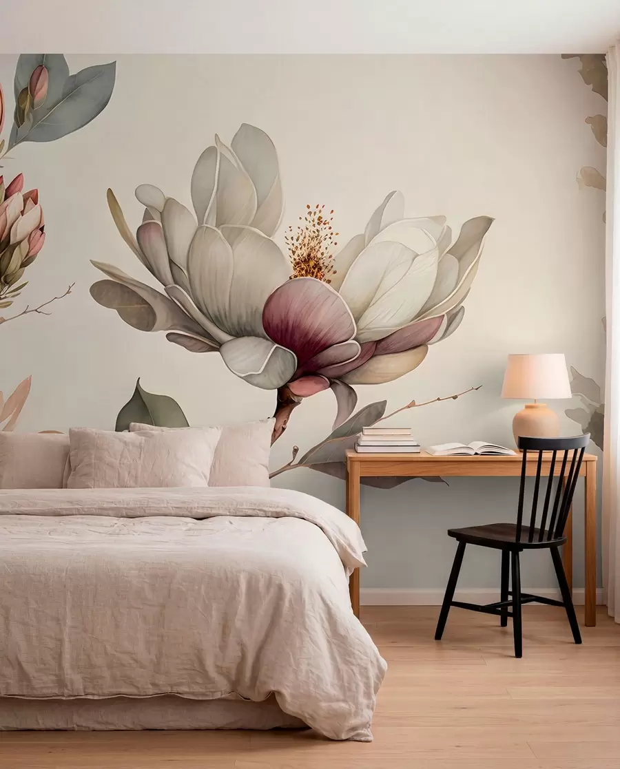 Fototapet Magnolia illustration u93020