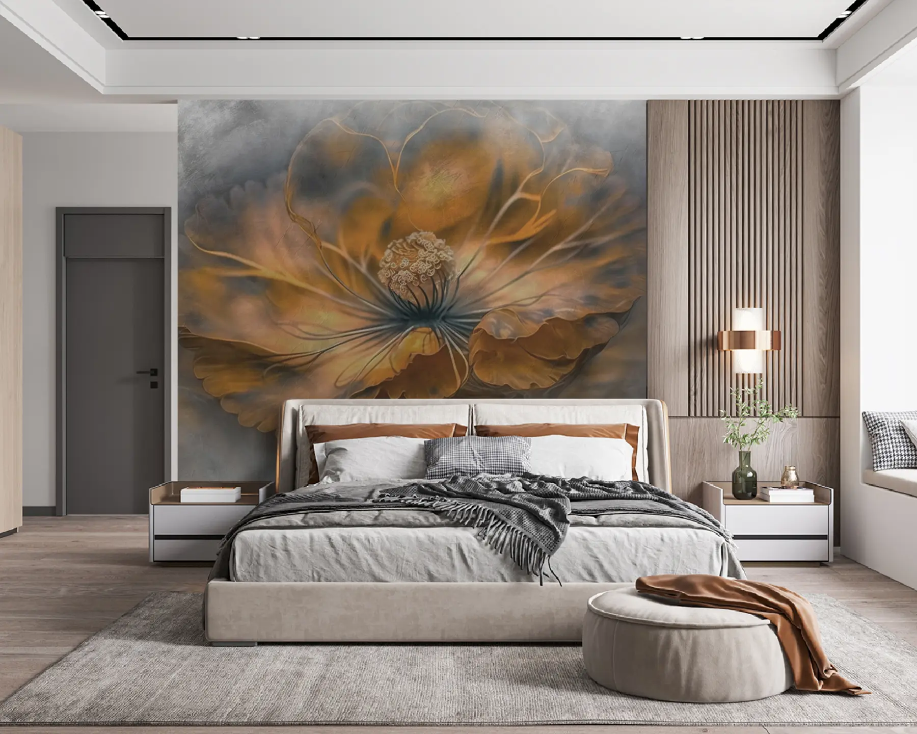 Fototapet Stor blomma u93916