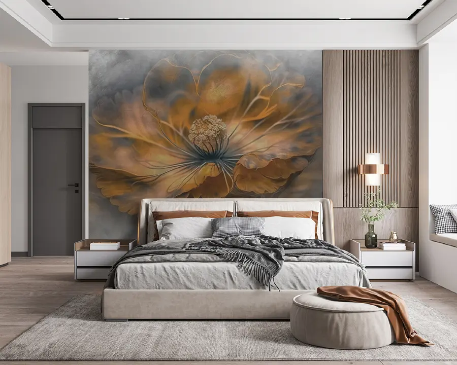 Fototapet Stor blomma u93916