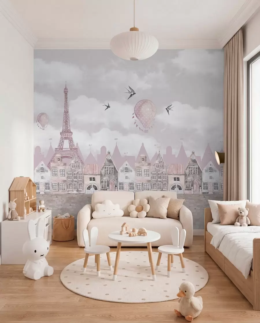 Fototapet En liten berättelse om Paris u94128