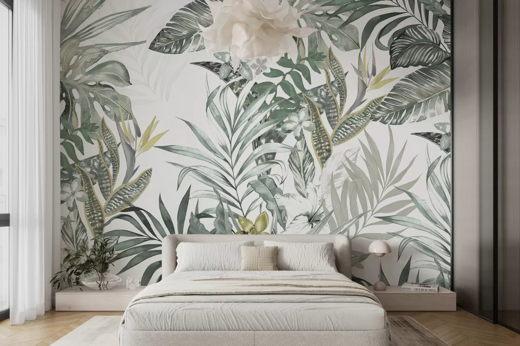Fototapet Digital och textil design av mönster u94199
