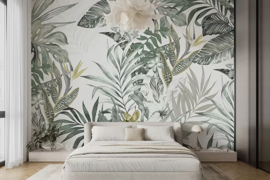 Fototapet Digital och textil design av mönster u94199
