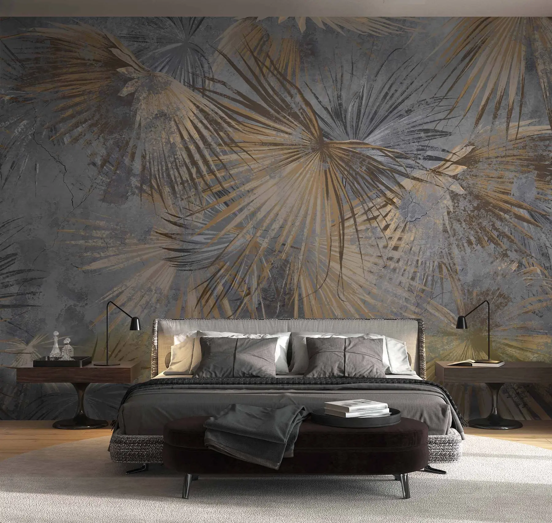 Fototapet palm grunge u75787