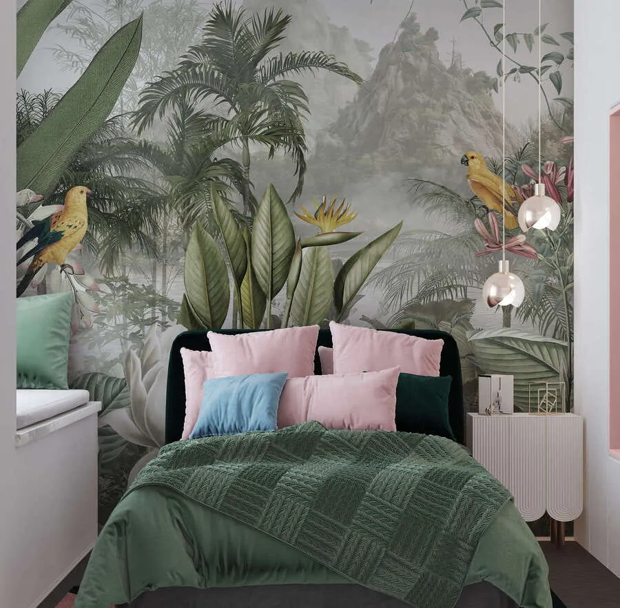 Fototapet tropisk djungel u95396