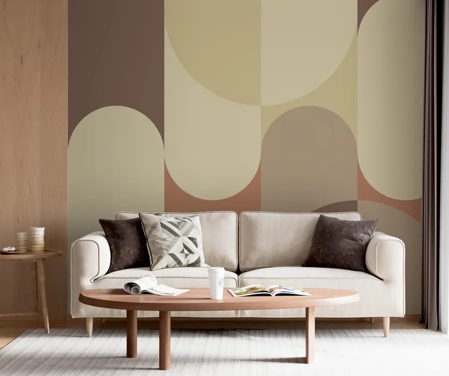 Fototapet Bauhaus geometri u95870