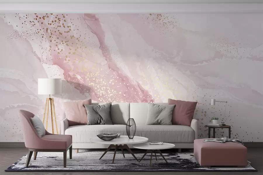Fototapet Abstrakt målning, imitation av stenens marmoryta u95846