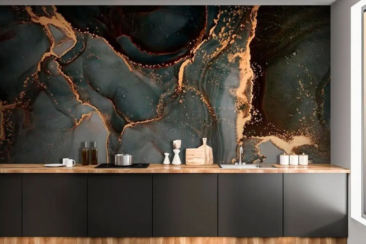 Fototapet Världen, konst e nyanser och nyanser u16119