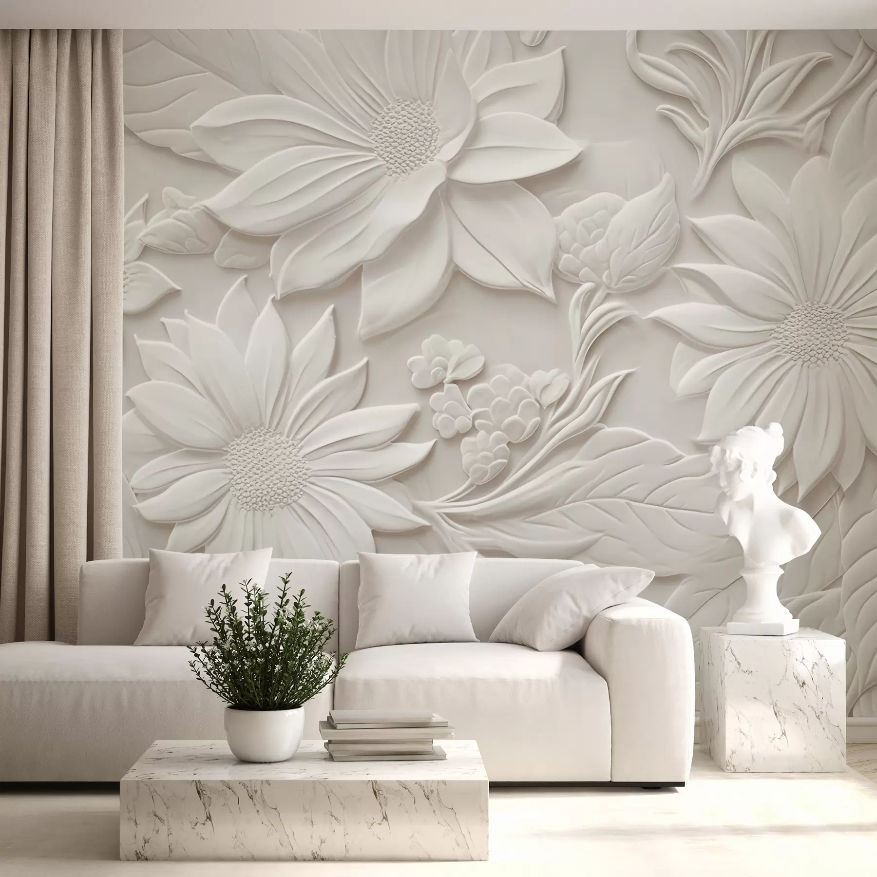 Fototapet 3-D blommor u96695