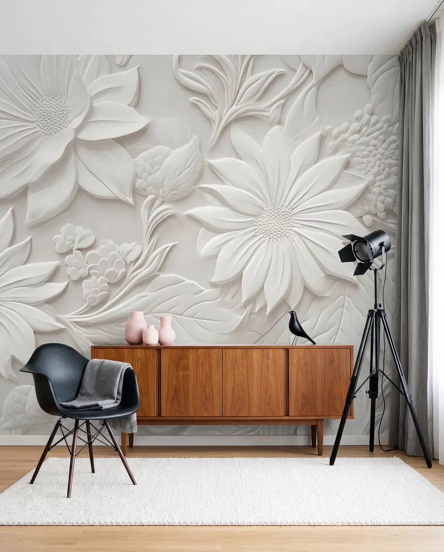 Fototapet 3-D blommor u96695