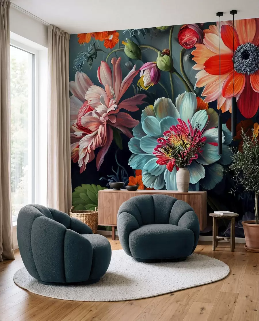 Fototapet Blomstänk u96631