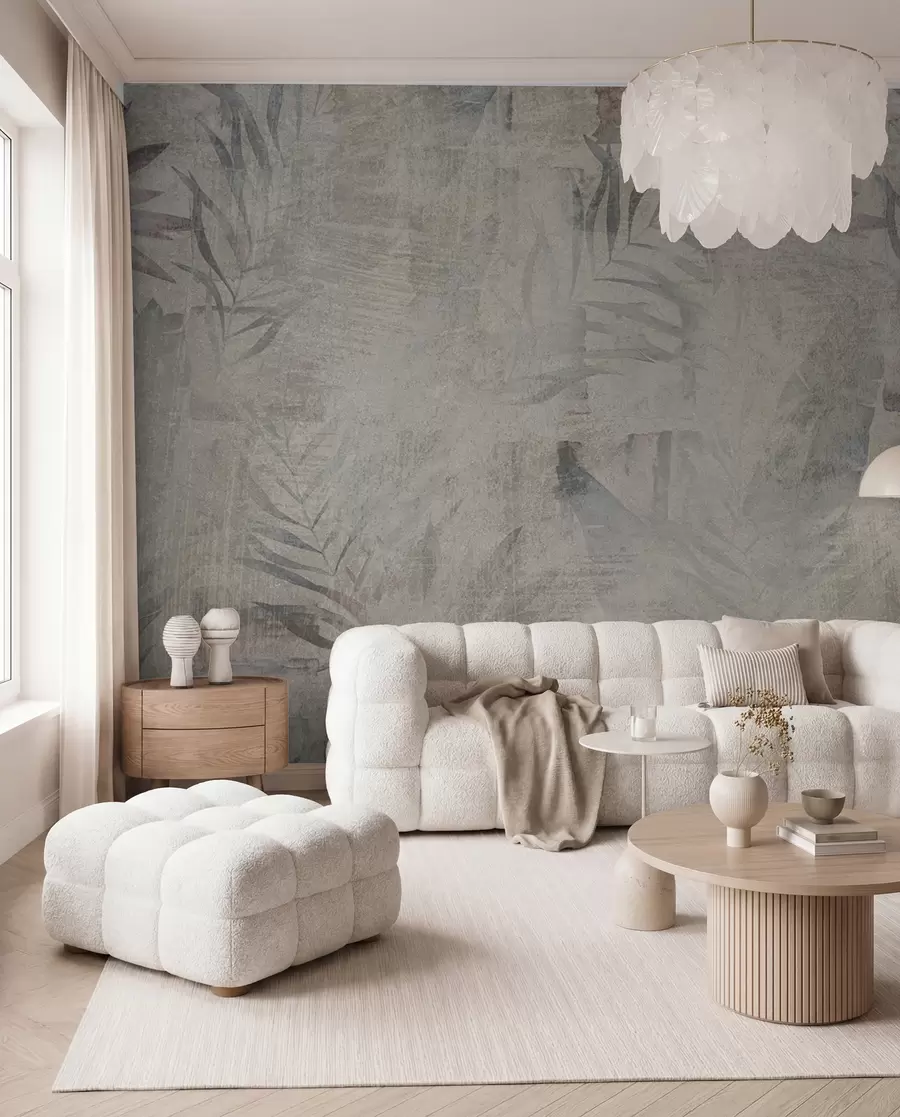 Fototapet Akvarell tropikerna loft u96807