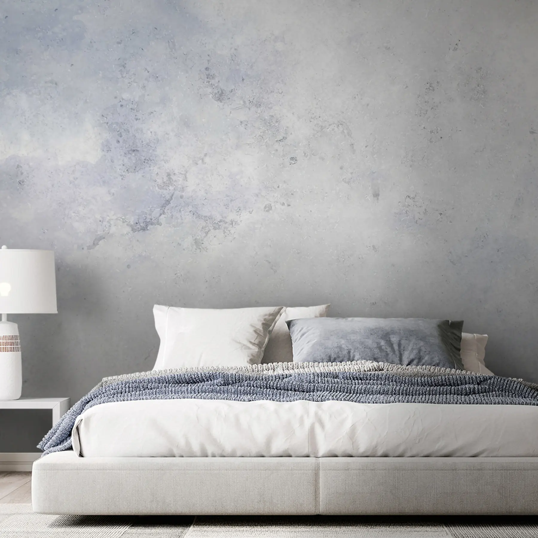 Fototapet Gråblå betong u97225