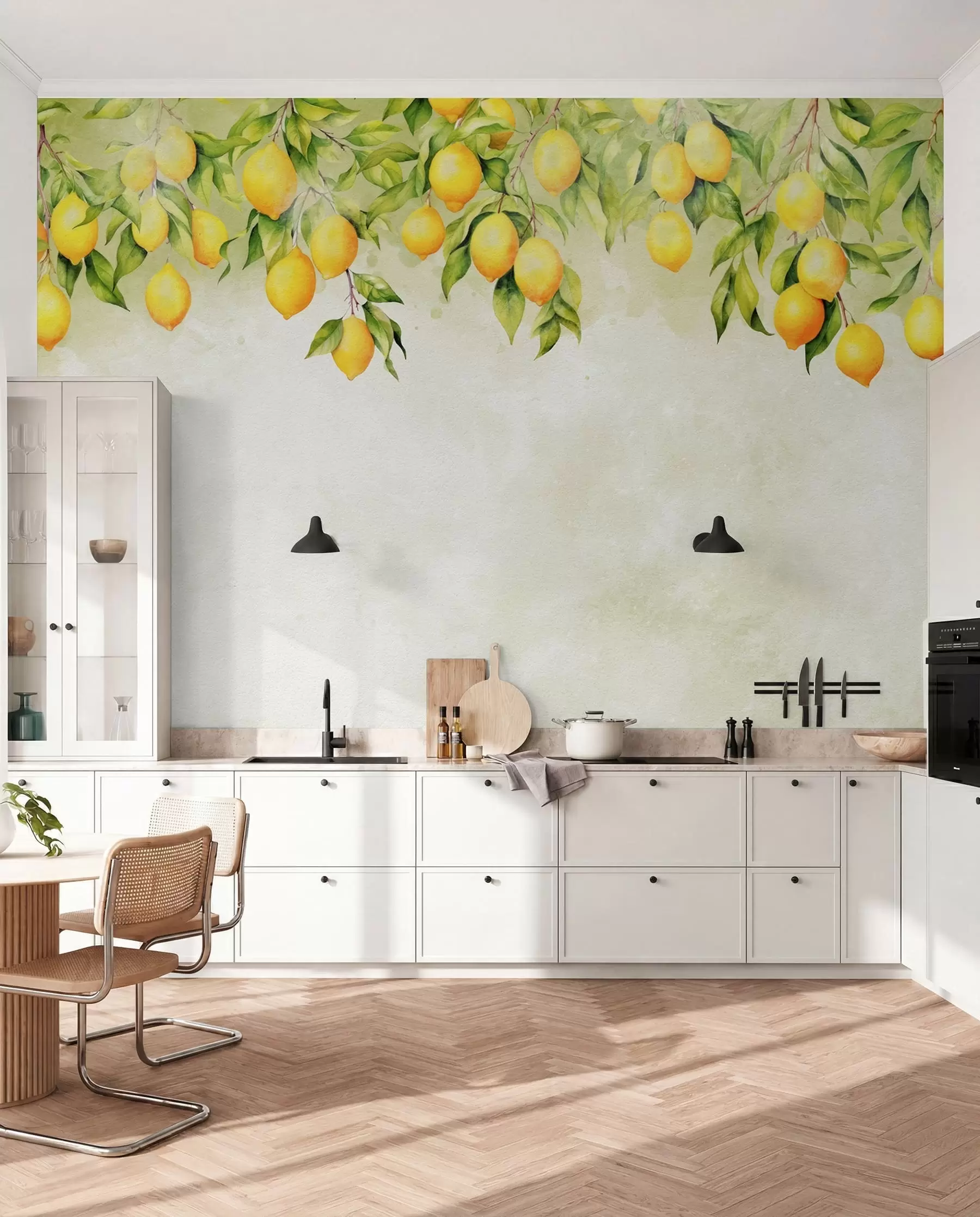 Fototapet Möra citrongrenar u97595