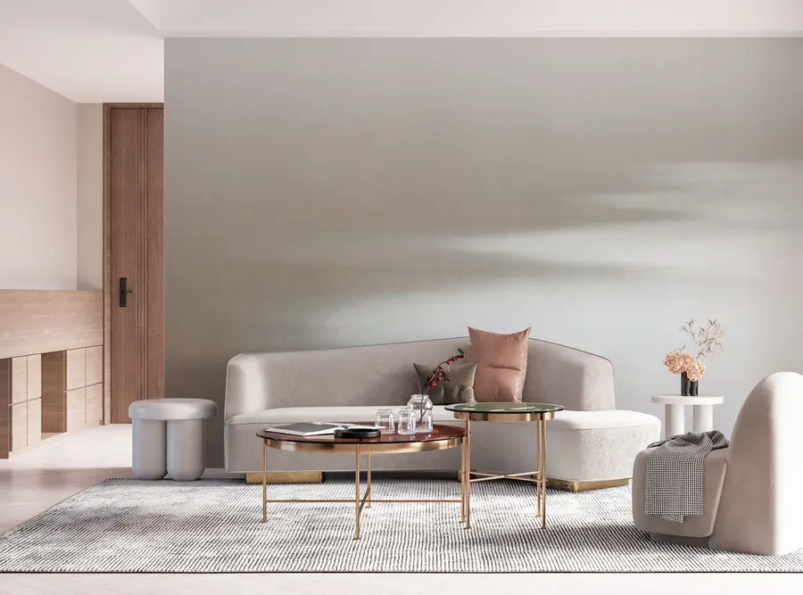 Fototapet Strand och hav, stilren minimalism och loft u97452