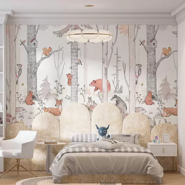 Nursery skandinavisk stil