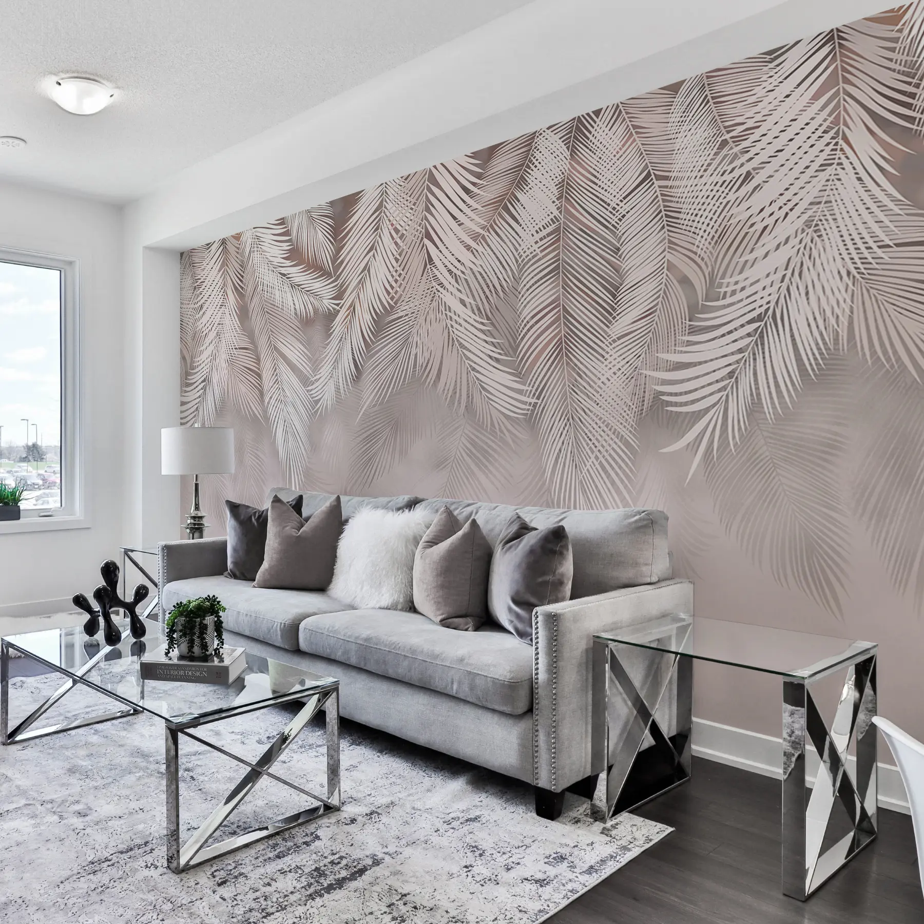 Fototapet Fina hängande blad u48556v5d2