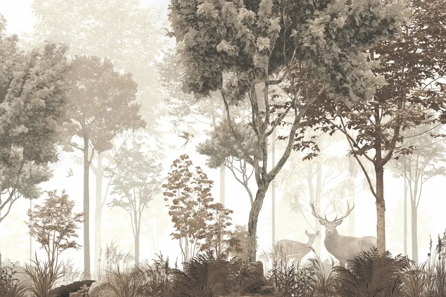 Fototapet Magisk skog u72134d3