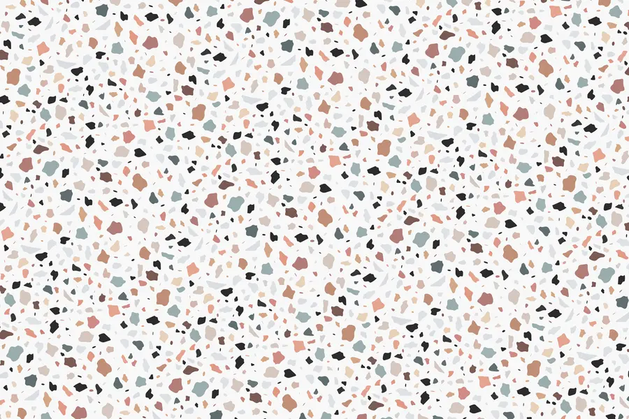 Fototapet Terrazzo mosaik u99671