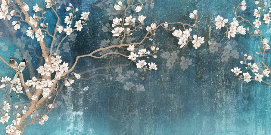 Fototapet Blommande grenar u12150d1