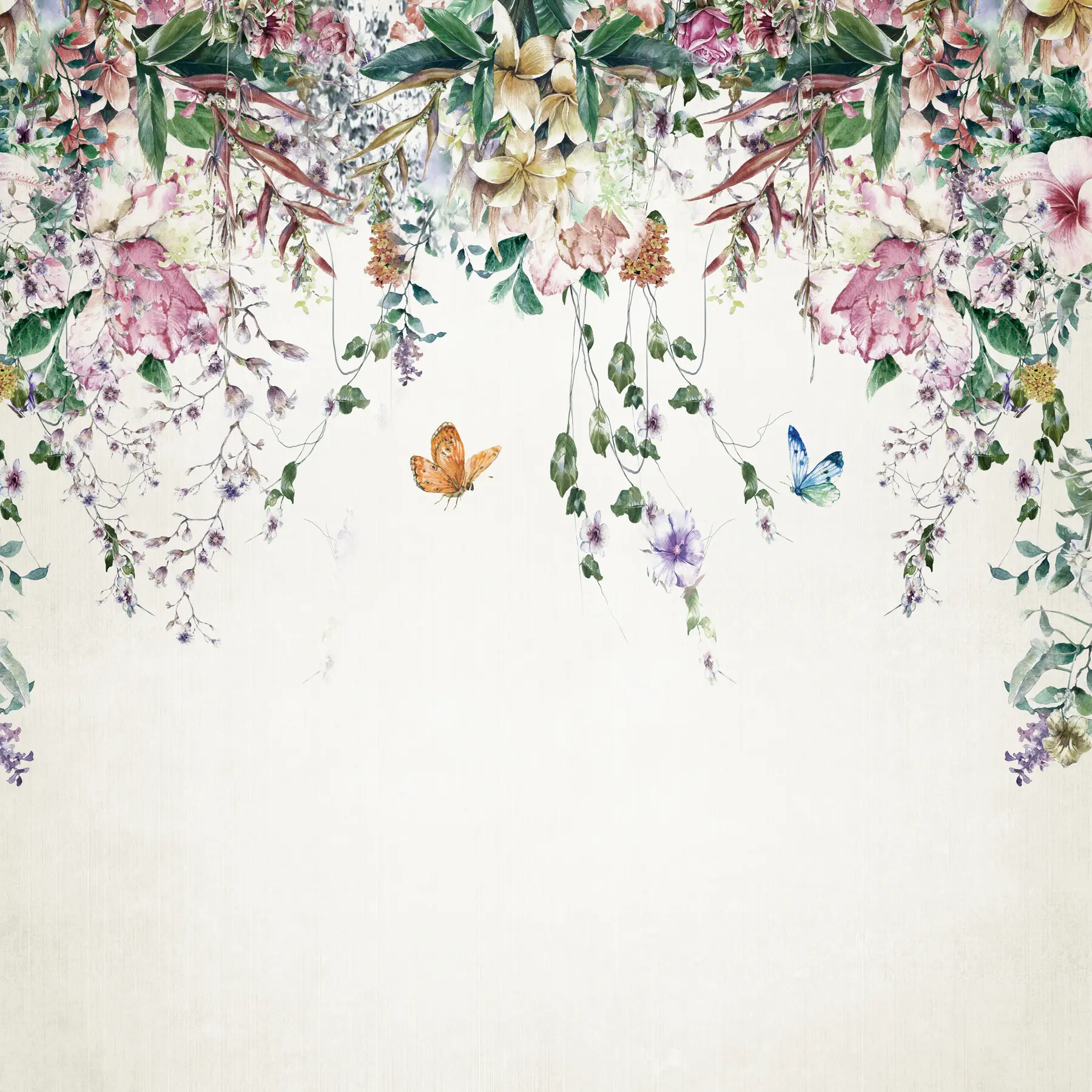 Fototapet Blomsterkrans u30601d1